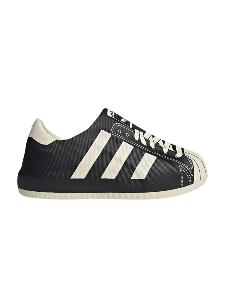 Кроссовки adiFOM Superstar 'Black Cream White' — изображение 1 из 1, черный кремовый белый