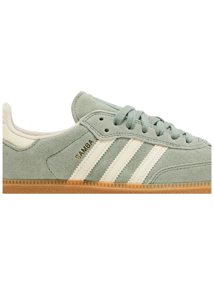 Кроссовки adidas Samba ADV 'Silver Green Wonder White' — изображение 2 из 4