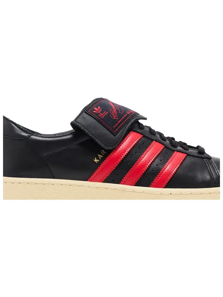 Кроссовки adidas Willy Chavarria x Jabbar Low 'Black Red' — изображение 2 из 8, черный