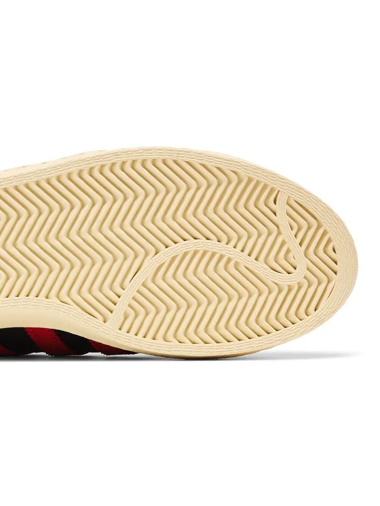 Кроссовки adidas Willy Chavarria x Jabbar Low 'Black Red' — изображение 5 из 8, черный