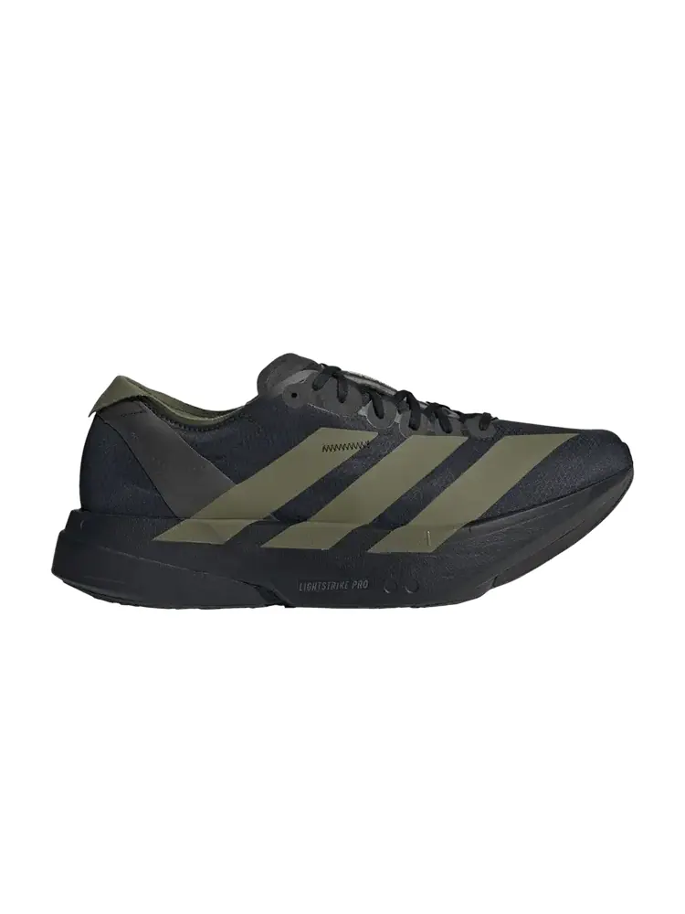 Кроссовки Adizero Adios Pro 4 'Black Focus Olive' — изображение 1 из 1, черный оливковый