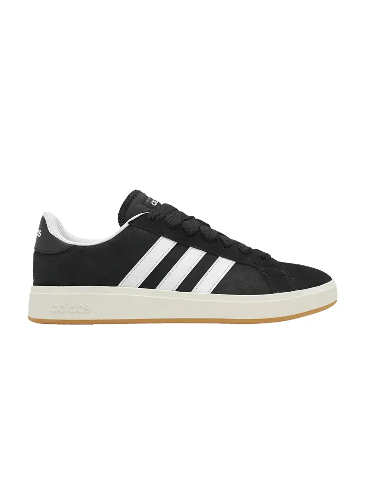 Кроссовки adidas Grand Court Base 00s 'Black White Gum' — изображение 1 из 1, черный/белый/черный