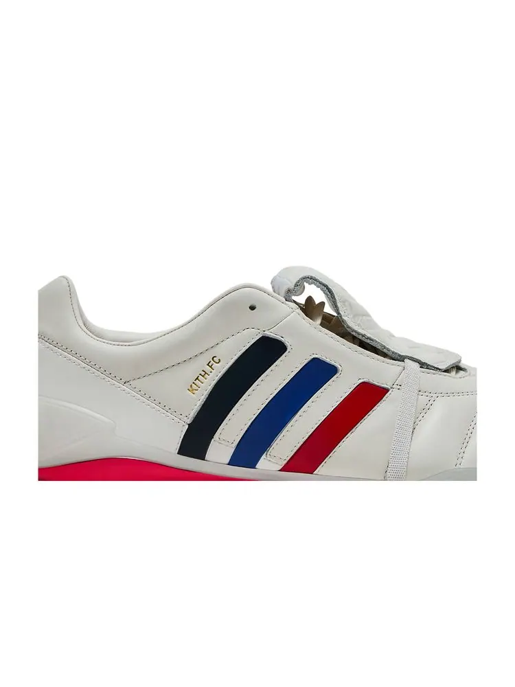 Кроссовки Kith x Predator Mania FG 'White Red Blue' — изображение 2 из 8, белый красный синий