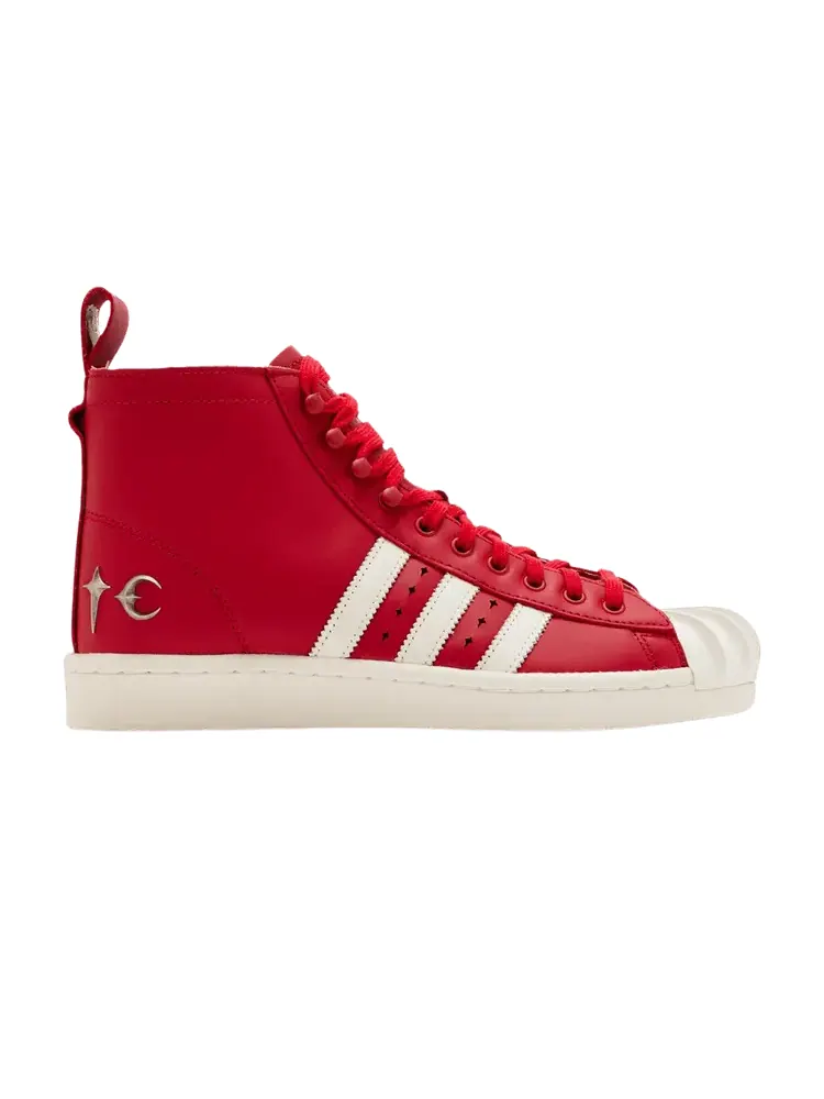 Ботинки Adidas Thug Club x Superstar Boot — изображение 1 из 1, красный белый