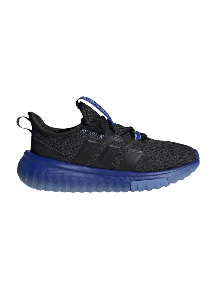 Кроссовки adidas Kaptir 4.0 K 'Black Lucid Blue' — изображение 1 из 1, черный/черный/синий