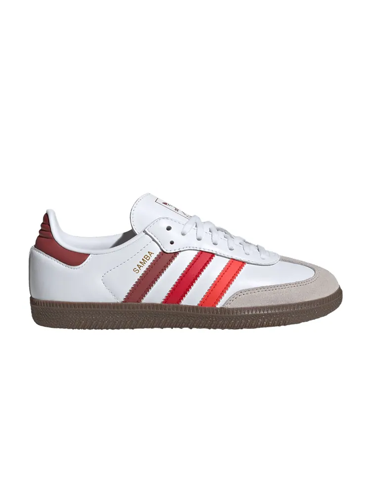 Кроссовки Samba OG J 'White Scarlet Gradient' — изображение 1 из 1, белый