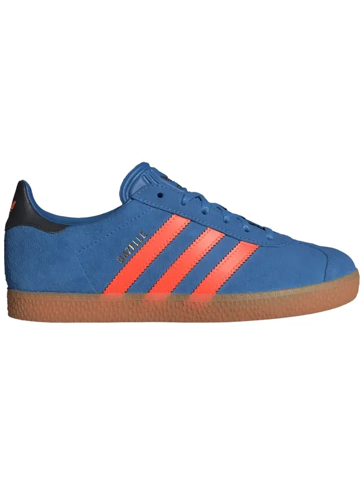 Кроссовки adidas Gazelle J 'Focus Blue Solar Orange' — изображение 1 из 1, синий оранжевый