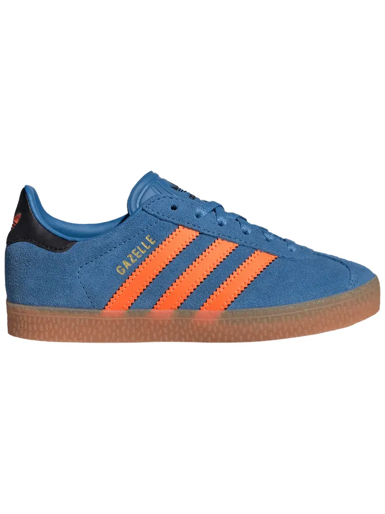 Кроссовки adidas Gazelle C 'Focus Blue Solar Orange' — изображение 1 из 1, синий оранжевый