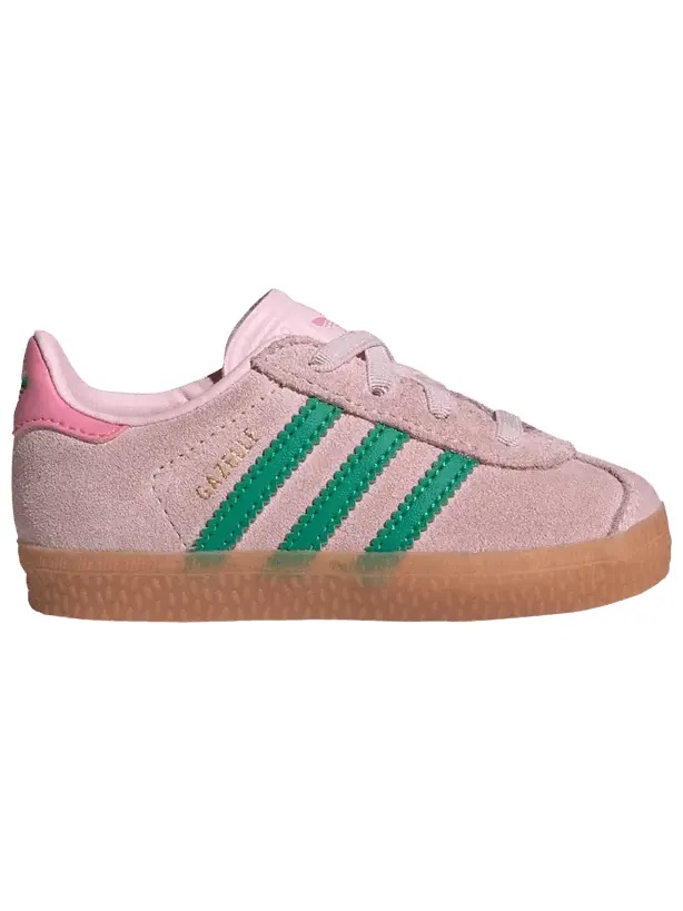 Кроссовки adidas Gazelle Comfort Closure EL I 'Clear Pink Court Green' — изображение 1 из 1