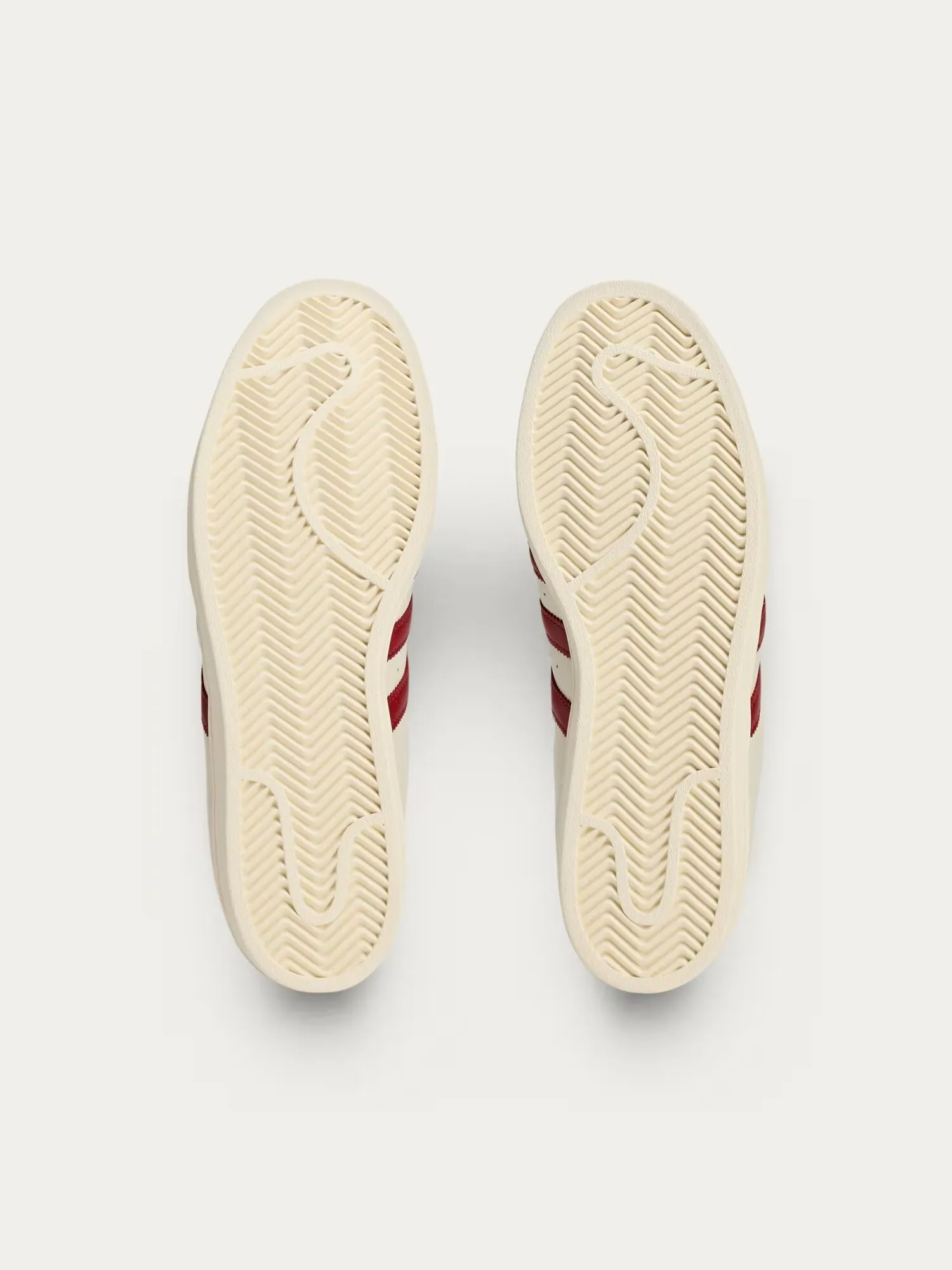 Кроссовки унисекс Adidas x Avavav Superfinger Superstar — изображение 7 из 11, красный/кремовый