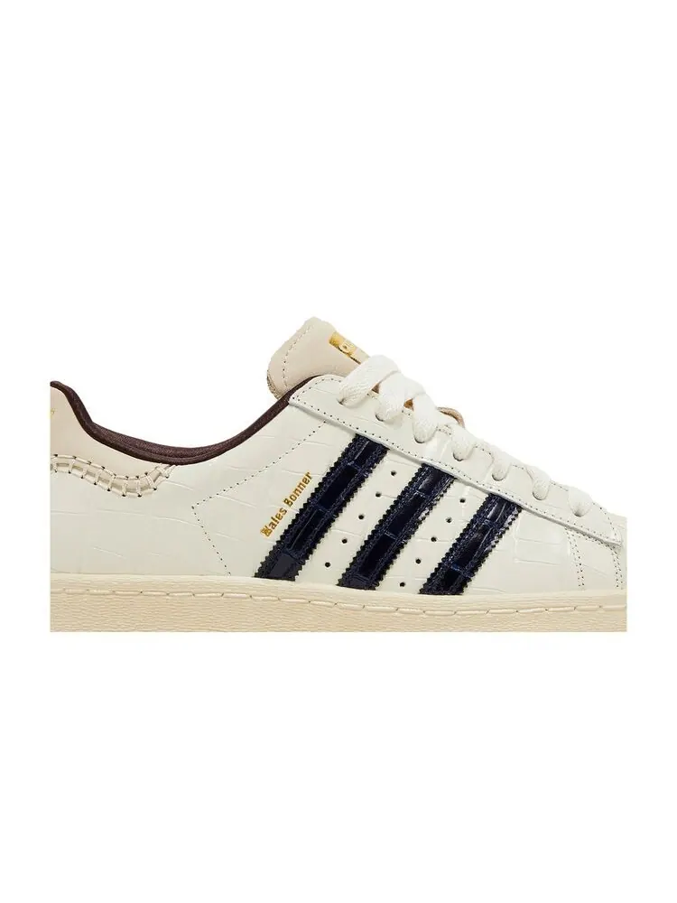 Кроссовки adidas Wales Bonner x Superstar Croc - Wonder White — изображение 2 из 6, белый