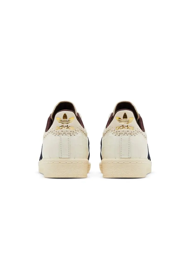 Кроссовки adidas Wales Bonner x Superstar Croc - Wonder White — изображение 6 из 6, белый