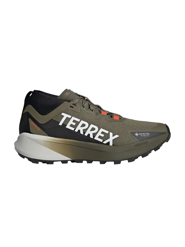 Кроссовки adidas Terrex Agravic Mid GORE-TEX 'Olive Strata' — изображение 1 из 1