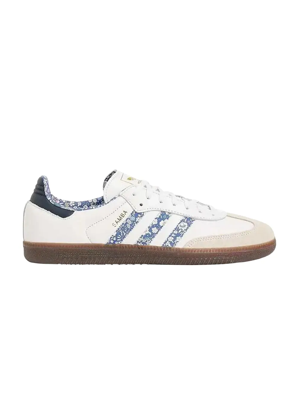 Кроссовки Liberty London x Adidas Samba — изображение 1 из 1, белый/индиго/белый