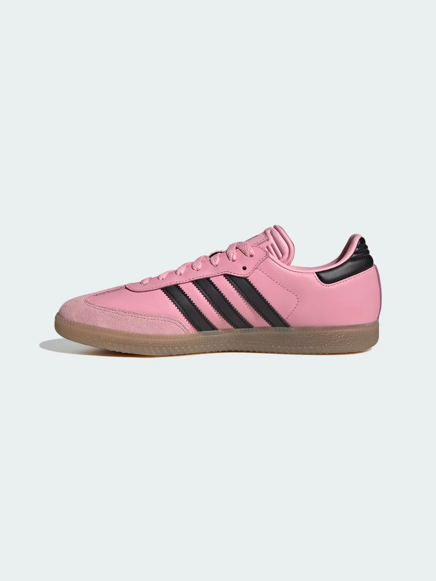 Кроссовки Adidas Samba Messi Indoor Soccer JP7844 — изображение 1 из 10, светлый розовый/черный