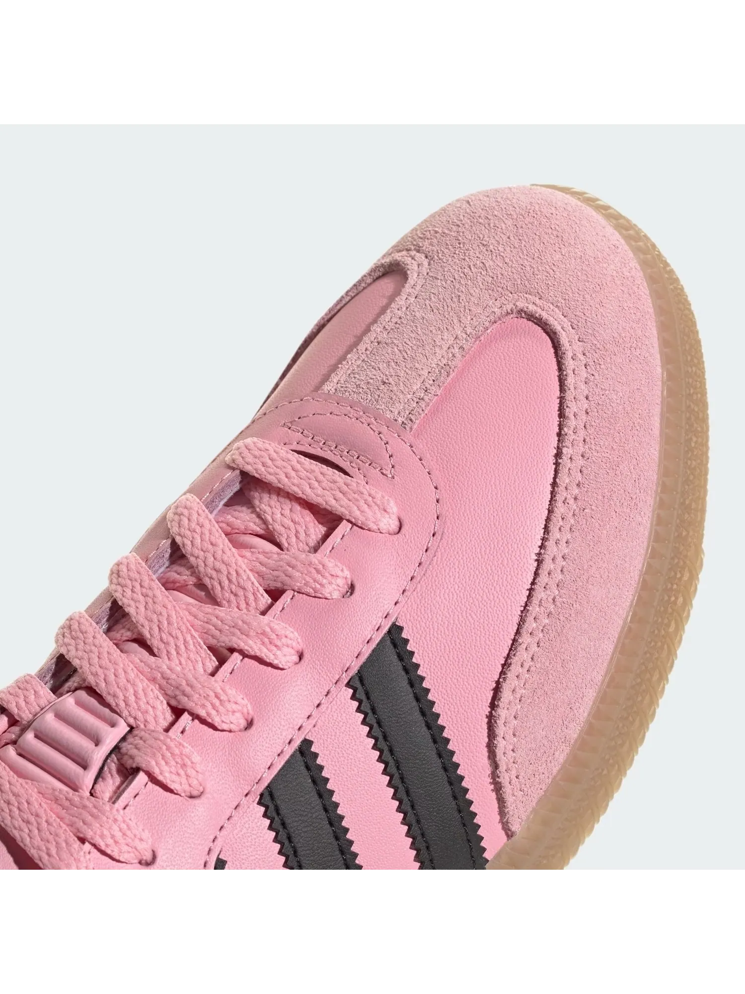 Кроссовки Adidas Samba Messi Indoor Soccer JP7844 — изображение 9 из 10, светлый розовый/черный