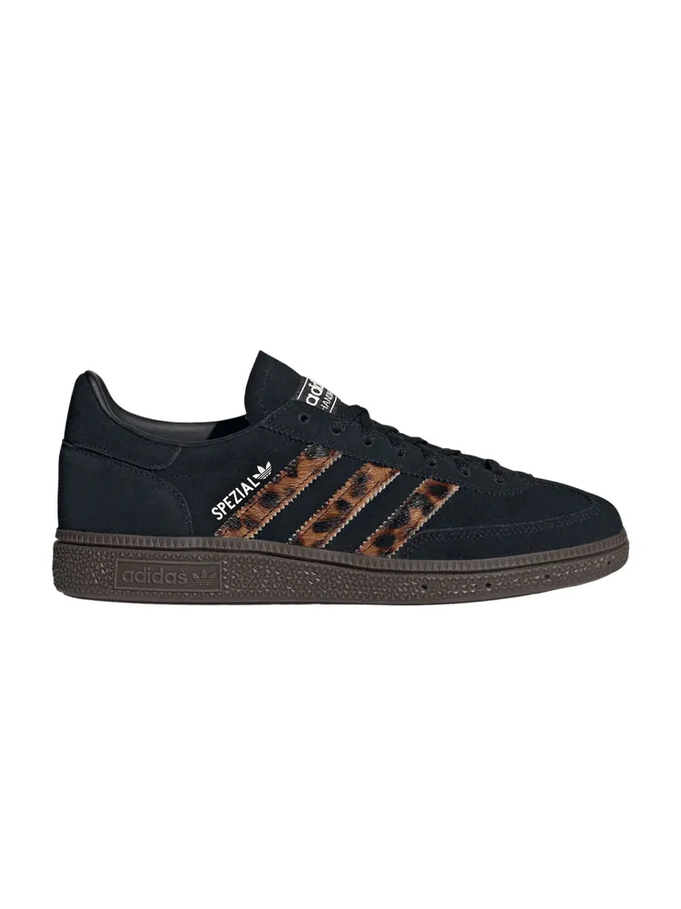 Кроссовки adidas Handball Spezial 'Leopard Stripes' — изображение 1 из 1, черный/черный