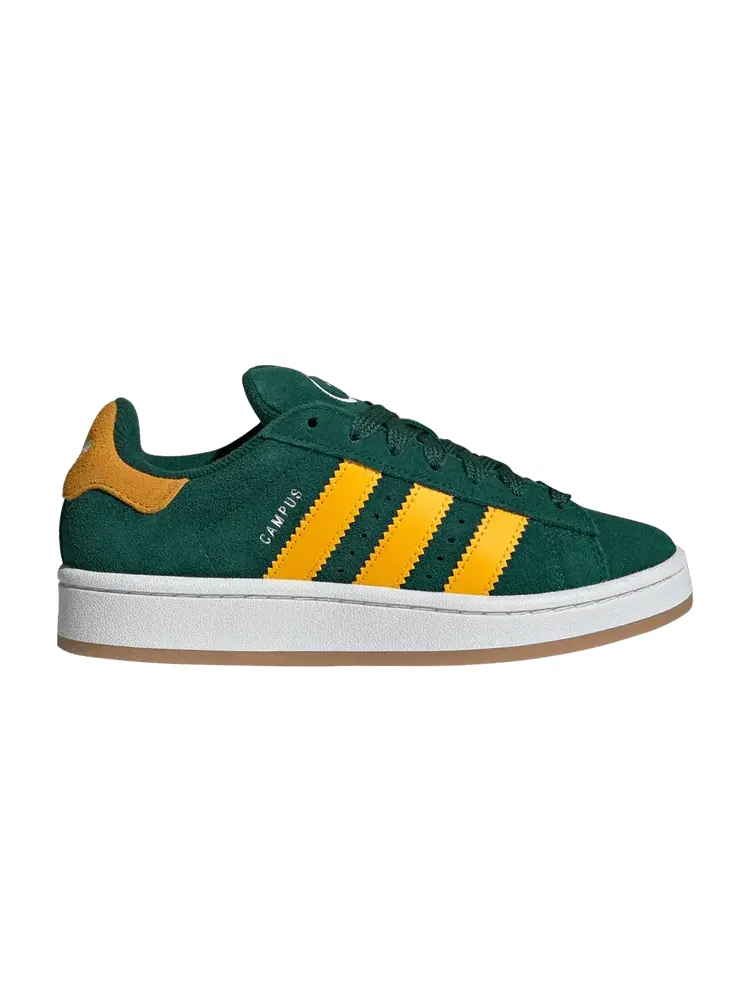 Кроссовки adidas Campus 00s J 'Collegiate Green Crew Yellow' — изображение 1 из 1, зеленый/желтый/белый