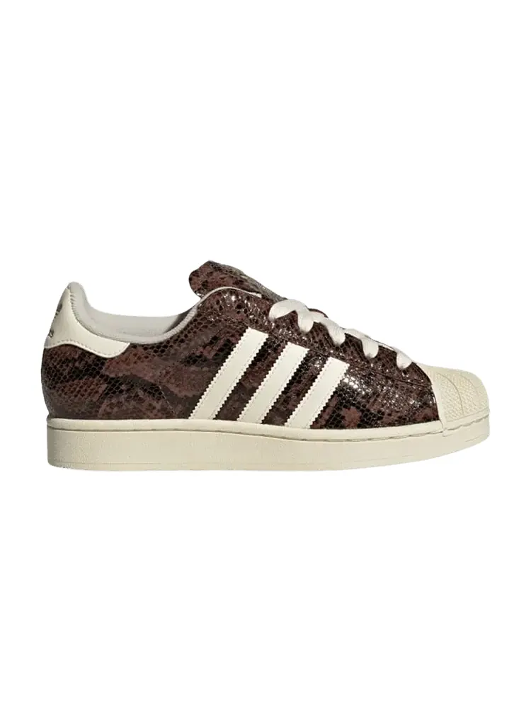 Кроссовки Adidas Wmns Superstar 2 'Snakeskin Brown' — изображение 1 из 1, коричневый