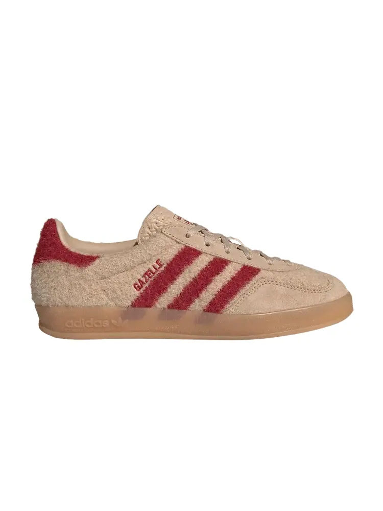Кроссовки Adidas Wmns Gazelle Bold — изображение 1 из 1, бежевый красный