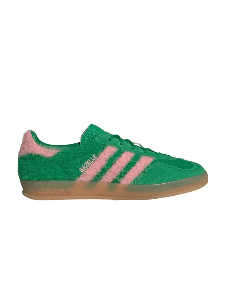 Кроссовки Adidas Wmns Gazelle Bold — изображение 1 из 1, зеленый розовый