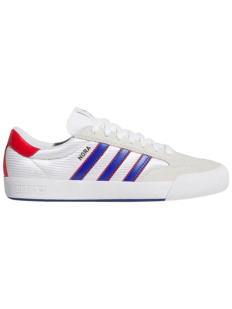 Кроссовки adidas Nora 'White Blue Scarlet' — изображение 1 из 1, белый