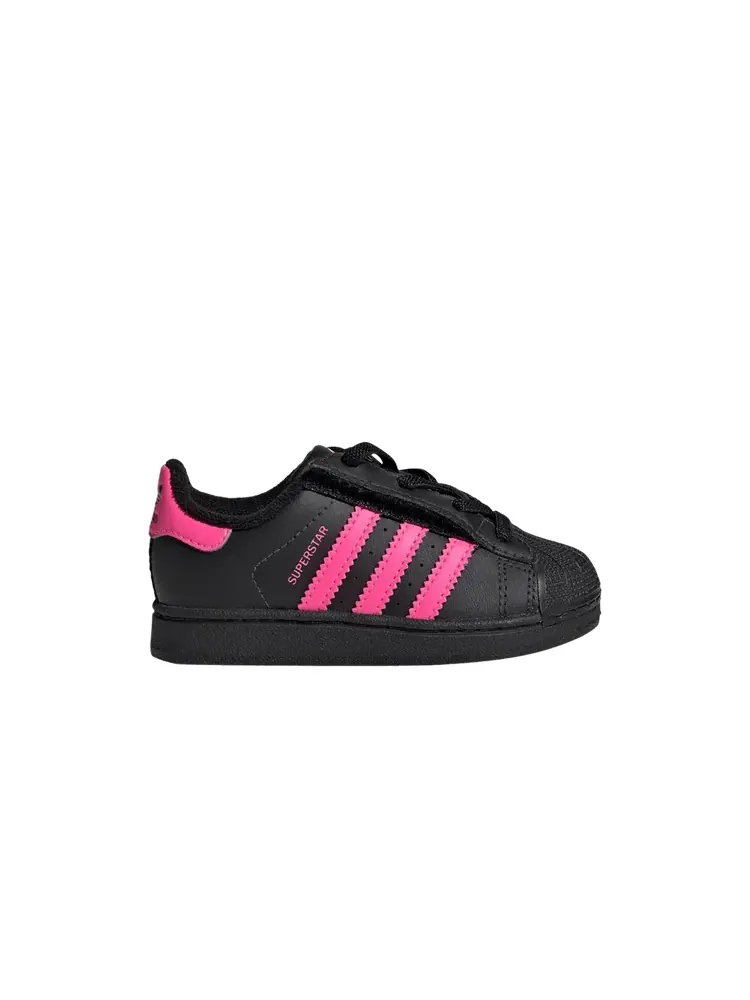 Кроссовки Adidas Superstar 2 Comfort Closure EL I — изображение 1 из 1, черный розовый