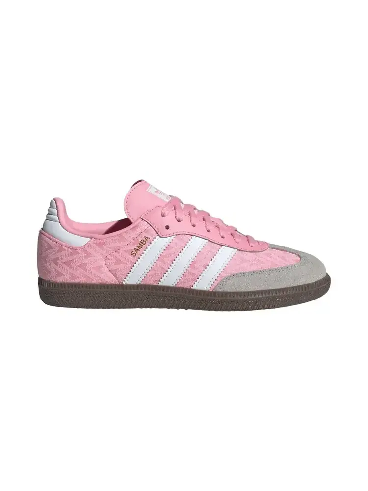 Кеды Adidas Samba OG Big Kid — изображение 1 из 1, светлый розовый белый