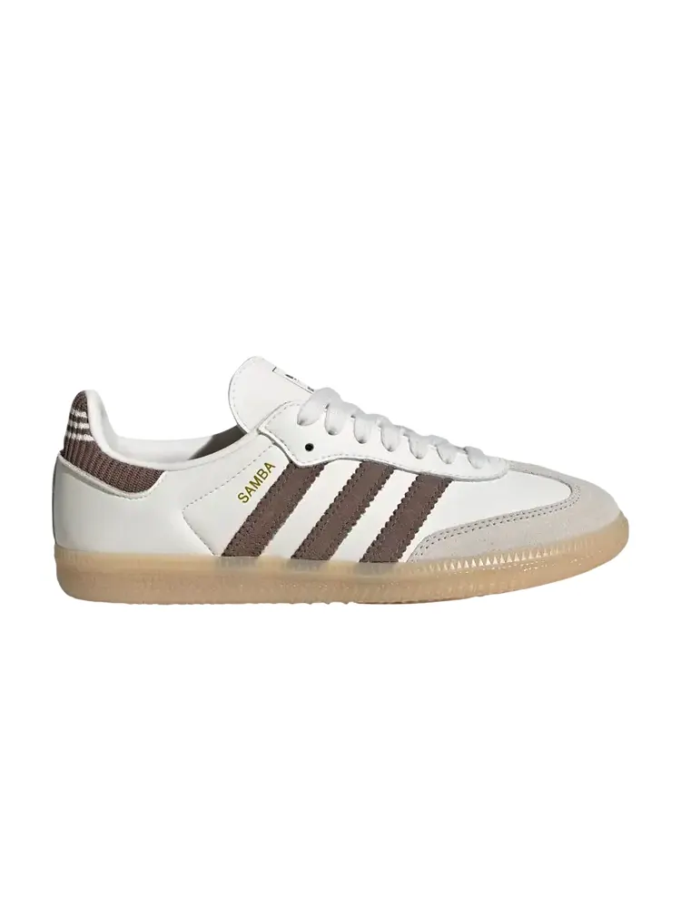 Adidas Samba OG J 'Cloud White Earth Strata Gum — изображение 1 из 1, белый