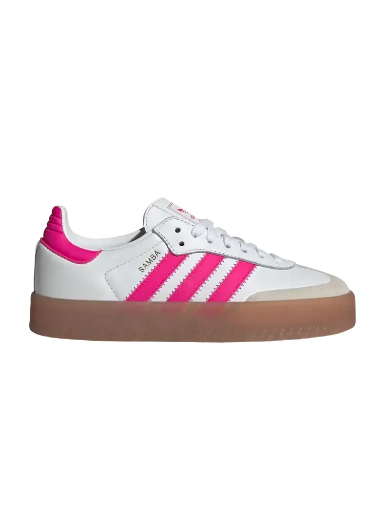 Adidas Sambae J 'Cloud White Shock Pink Gold Metallic' — изображение 1 из 1, белый