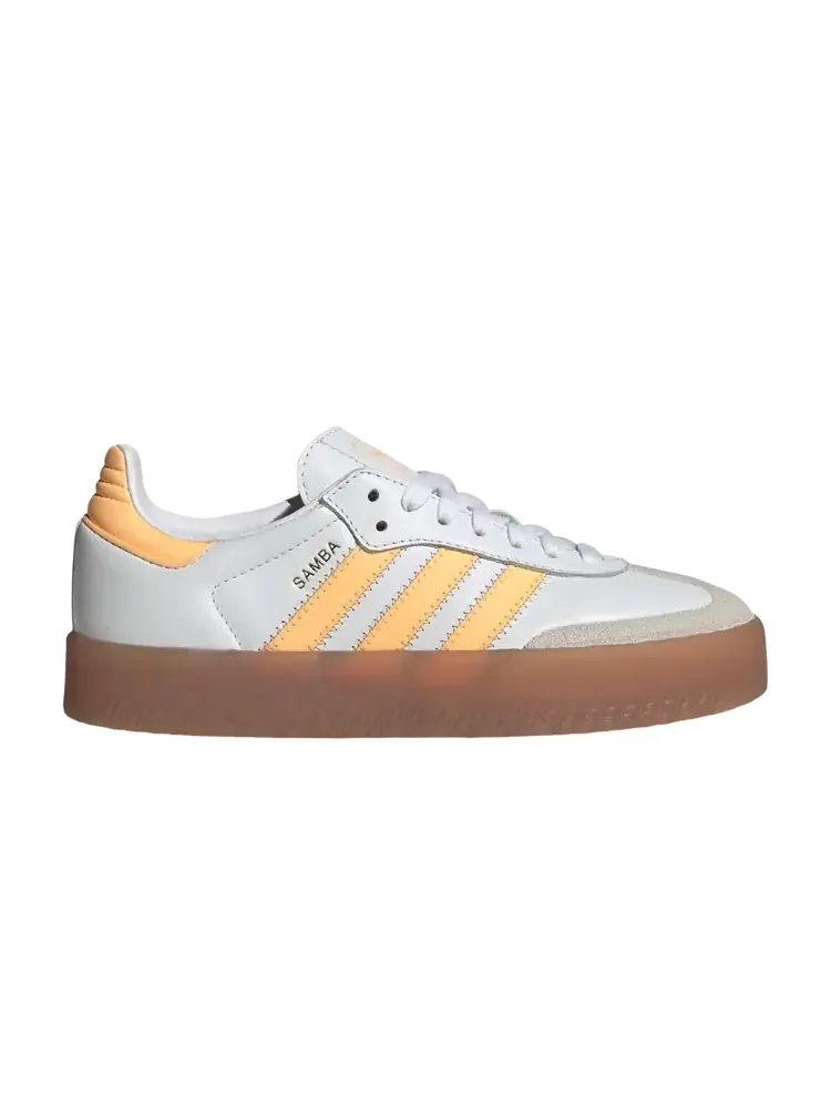Adidas Sambae J 'Cloud White Acid Orange Gold Metallic' — изображение 1 из 1, белый