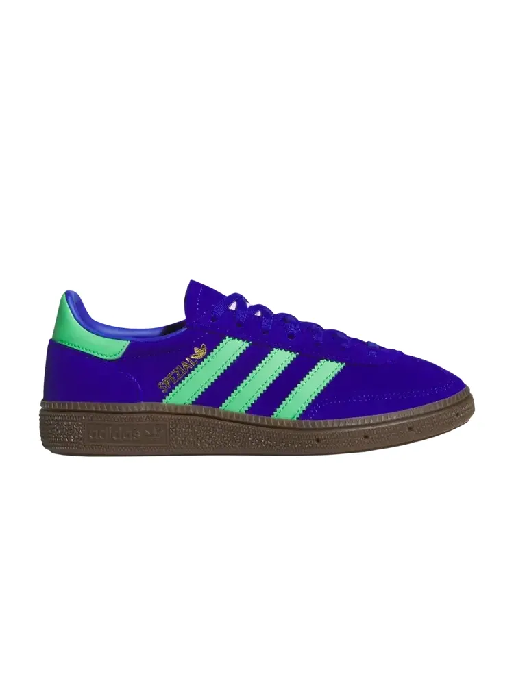 Adidas Handball Spezial J 'Lucid Blue Semi Screaming Green Gum' — изображение 1 из 1, синий