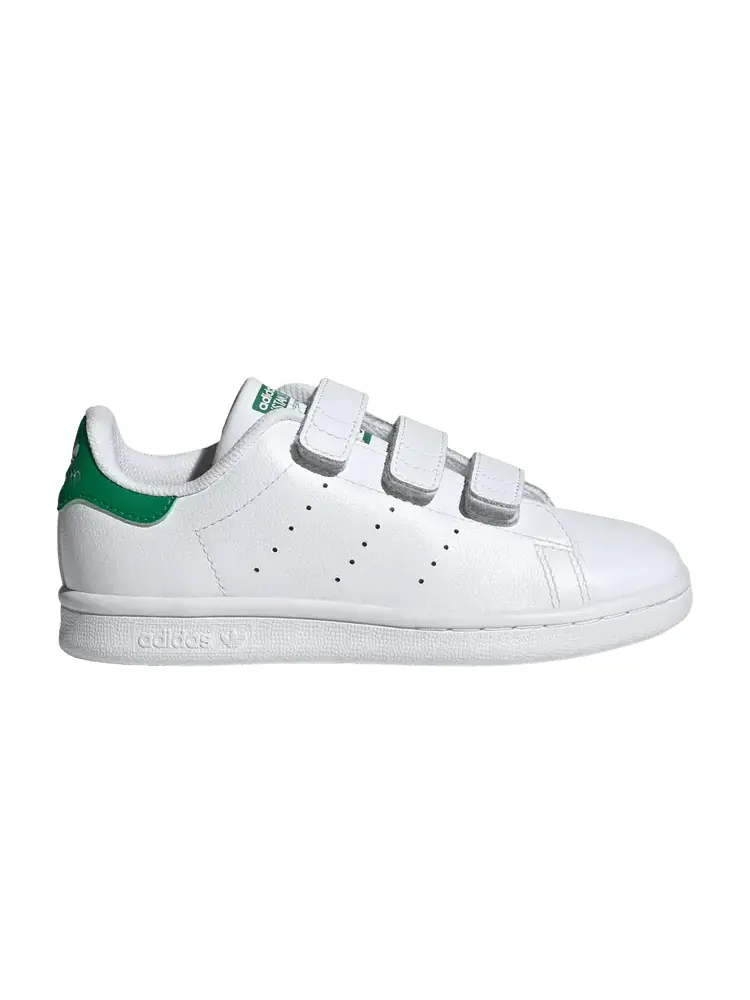Кроссовки Adidas Stan Smith Comfort Closure K — изображение 1 из 1, белый зеленый