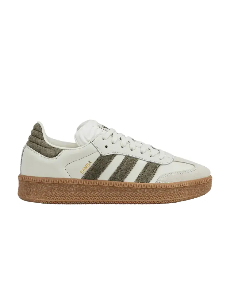 Кроссовки adidas Samba XLG 'Ivory Olive Strata' — изображение 1 из 1, слоновая кость/оливковый