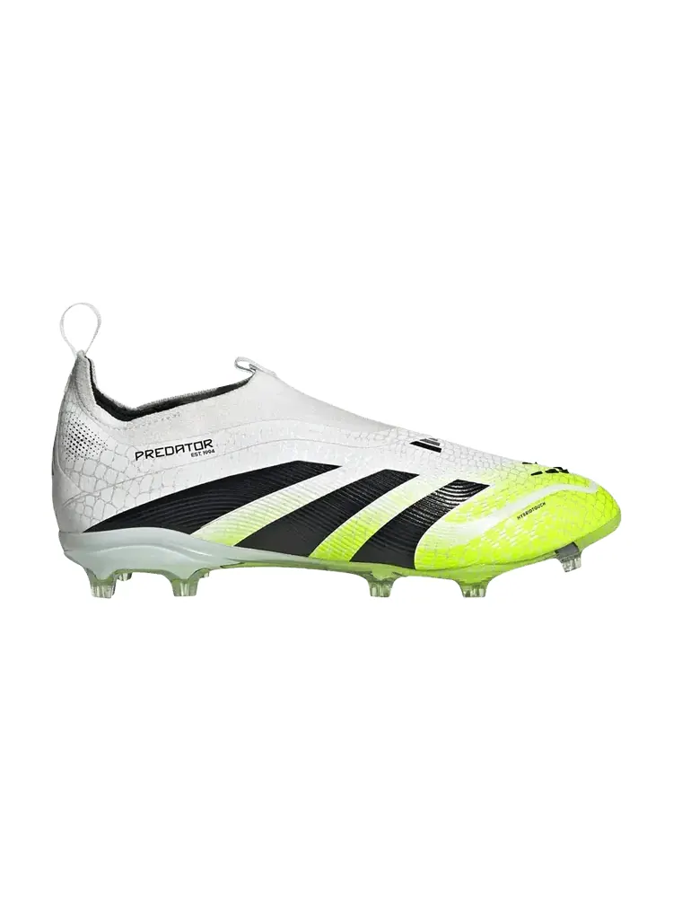 Кроссовки Adidas Predator Elite Laceless FG K, Radiant Blaze Pack — изображение 1 из 1, белый
