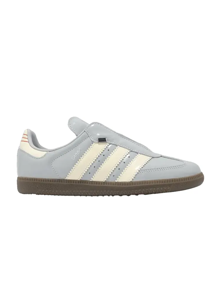 Кроссовки adidas Samba OG 'Matte Silver Patent' — изображение 1 из 1, серебристый/белый