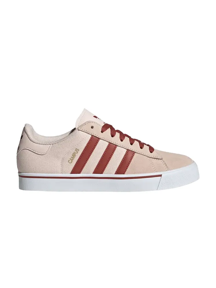 Кеды adidas Campus Vulc 'Wonder Quartz Preloved Ruby' — изображение 1 из 1, белый