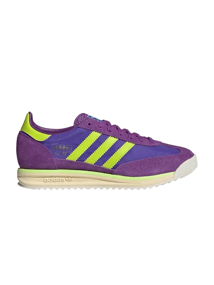 Кроссовки adidas SL72 RS Active Purple Solar Slime — изображение 1 из 1, фиолетовый