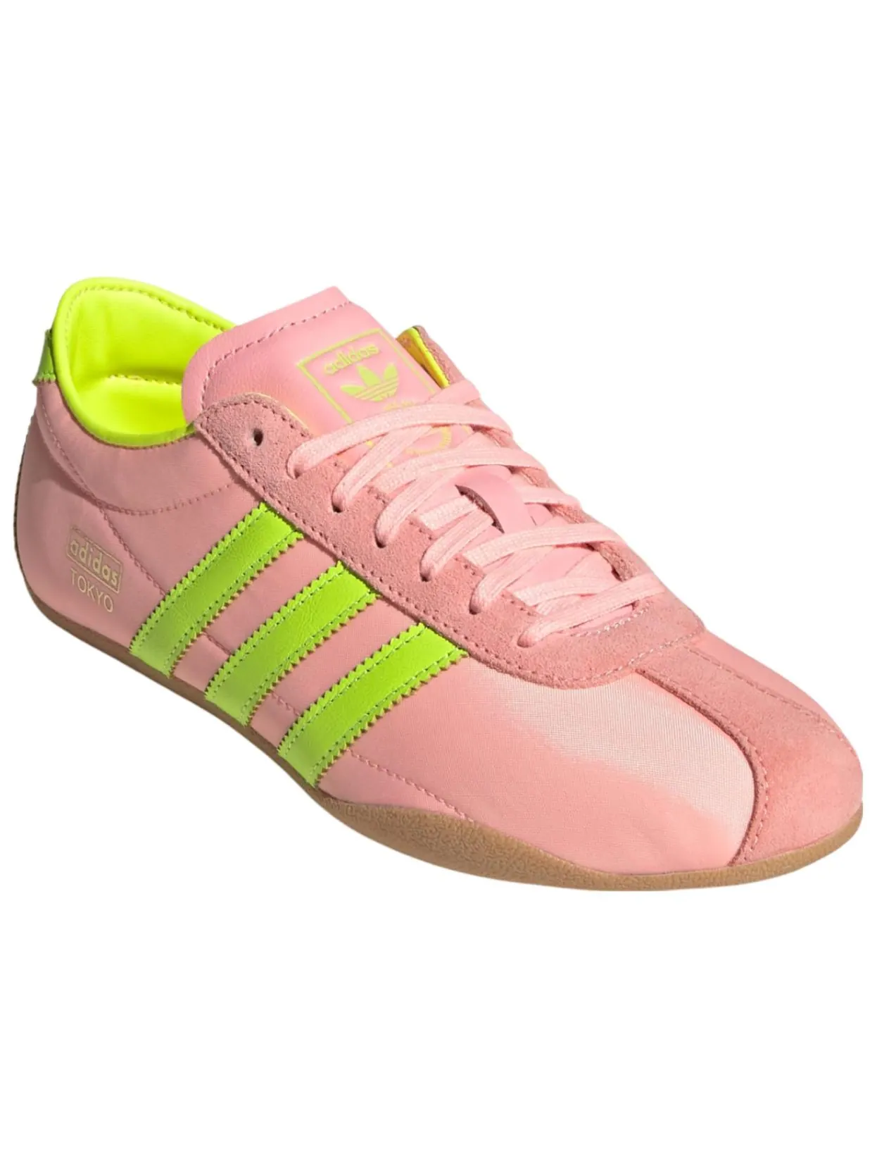 Кроссовки женские Adidas Originals Wmns Tokyo — изображение 3 из 6, розовый/желтый