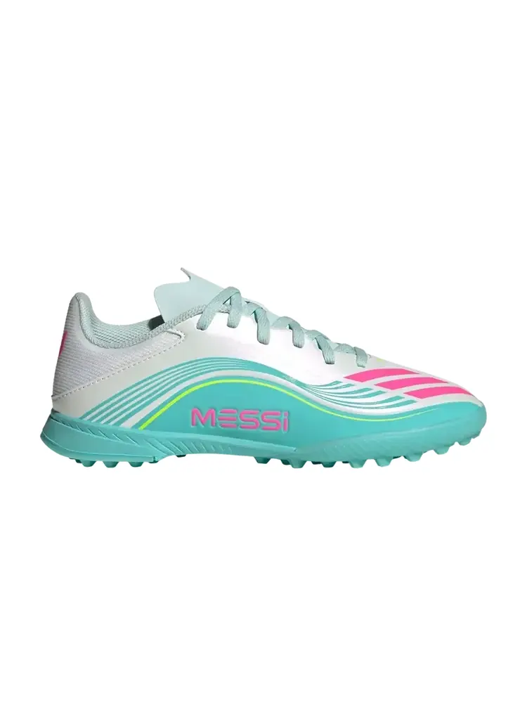 Adidas F50 League TF Big Kid 'Messi Aurora Radiante Pack' — изображение 1 из 1, белый