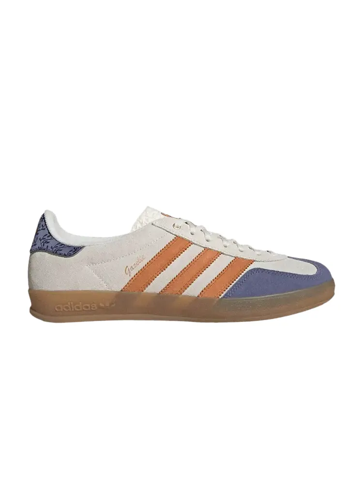 Кроссовки adidas Gazelle Indoor 'Cream Blue Vine Orange' — изображение 1 из 1