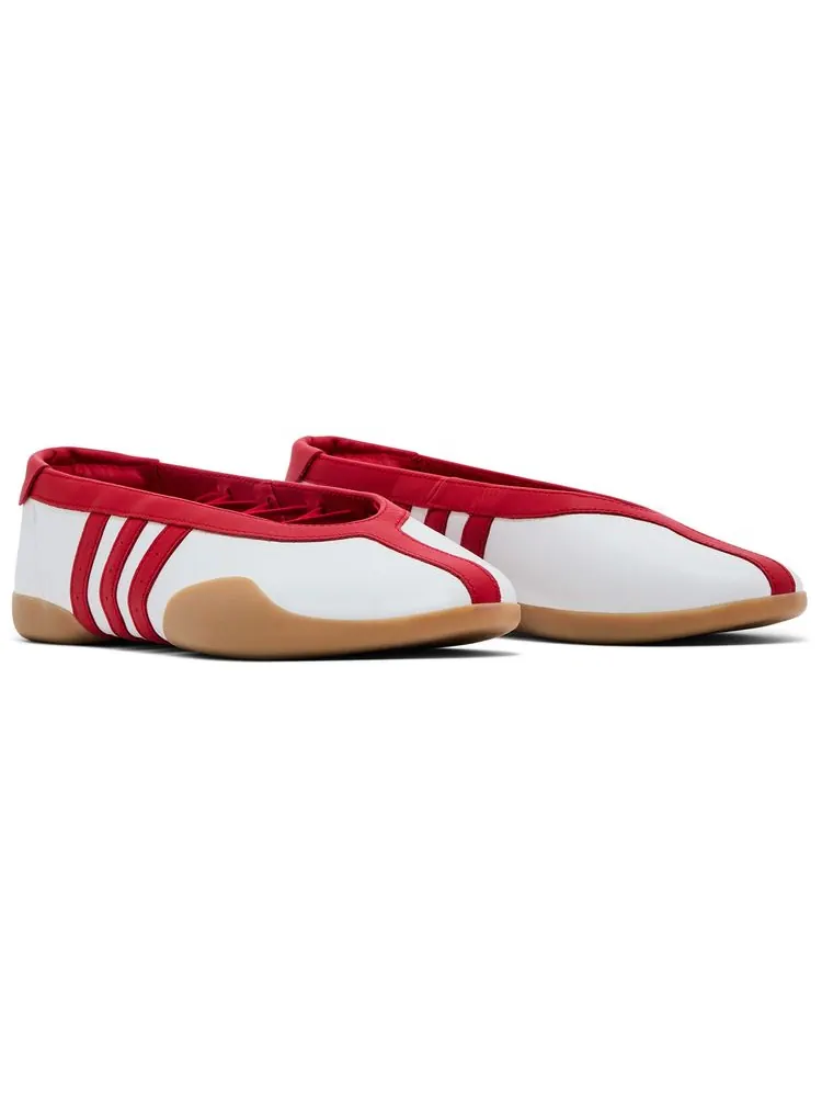 Кроссовки adidas Wmns Taekwondo Mei 'White Scarlet Gum' — изображение 8 из 8, белый