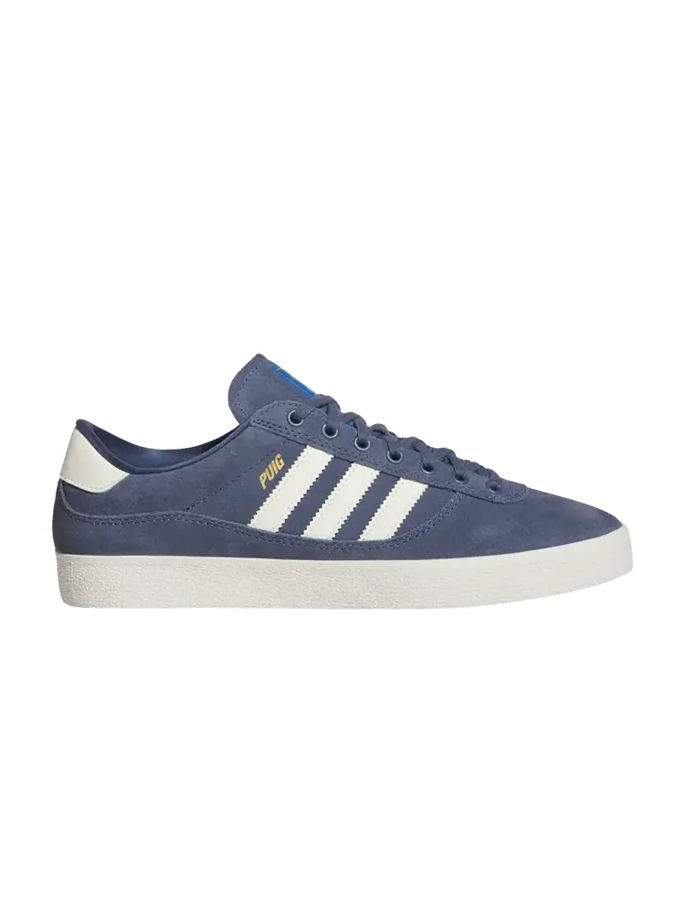 Кеды adidas Puig Indoor 'Preloved Ink' — изображение 1 из 1, белый/синий