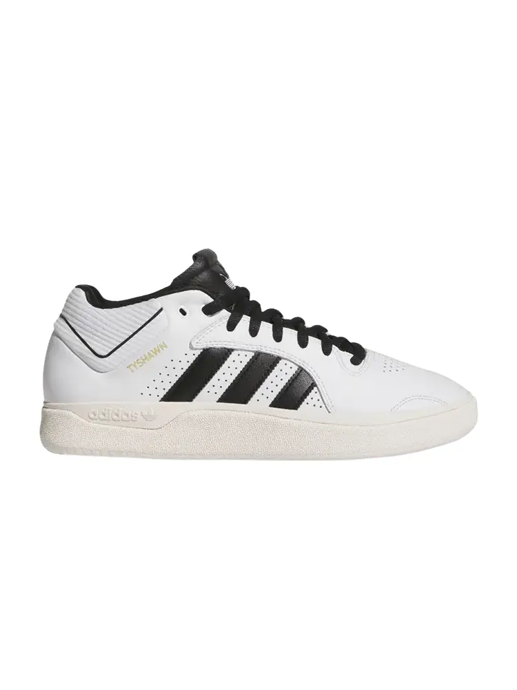 Кеды adidas Tyshawn Mid 'White Black' — изображение 1 из 1, белый/черный/белый
