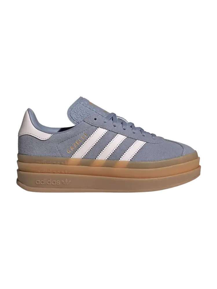 Кроссовки adidas Gazelle Bold J 'Silver Violet Pink' — изображение 1 из 1