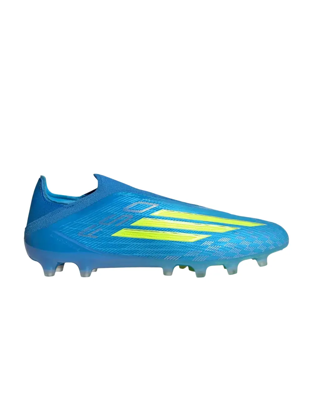 Кроссовки Adidas F50 Elite Laceless AG — изображение 1 из 1, синий/желтый