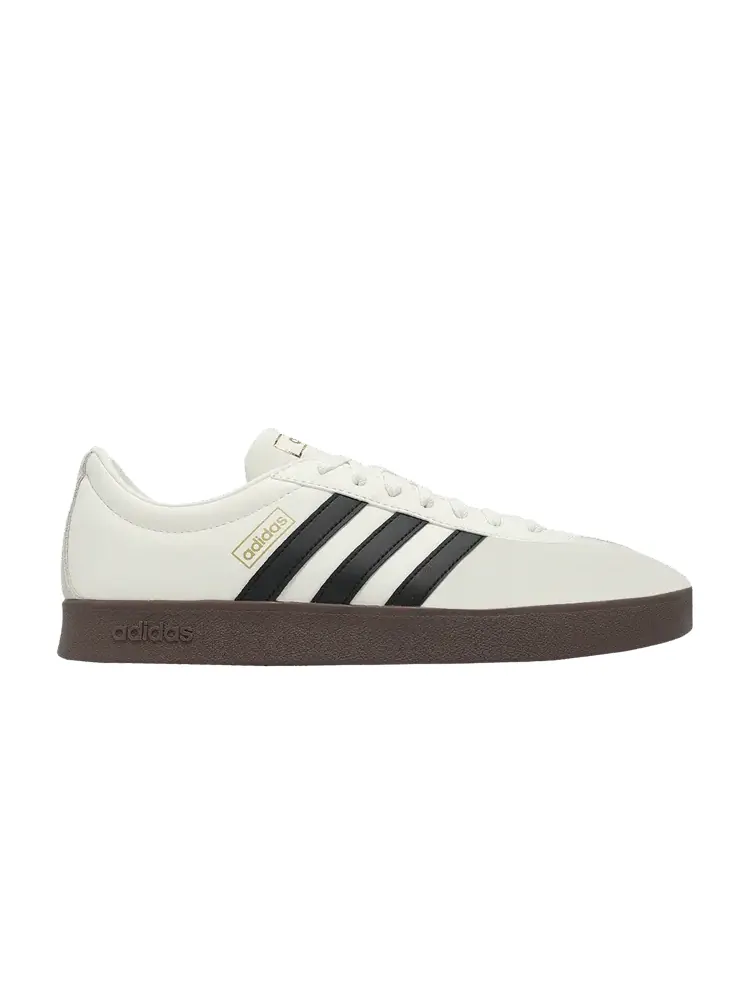 Кроссовки adidas VL Court Classic 'Off White Black Brown' — изображение 1 из 1, белый/черный/коричневый