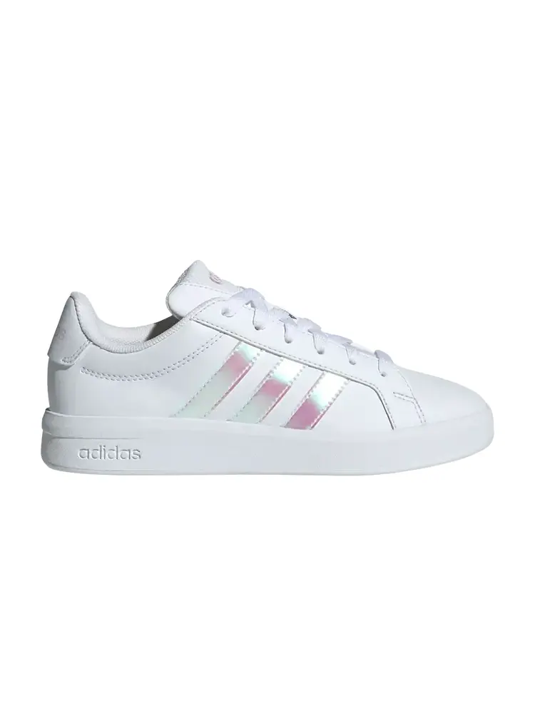 Adidas Grand Court 3.0 J 'Cloud White Iridescent' — изображение 1 из 1, белый