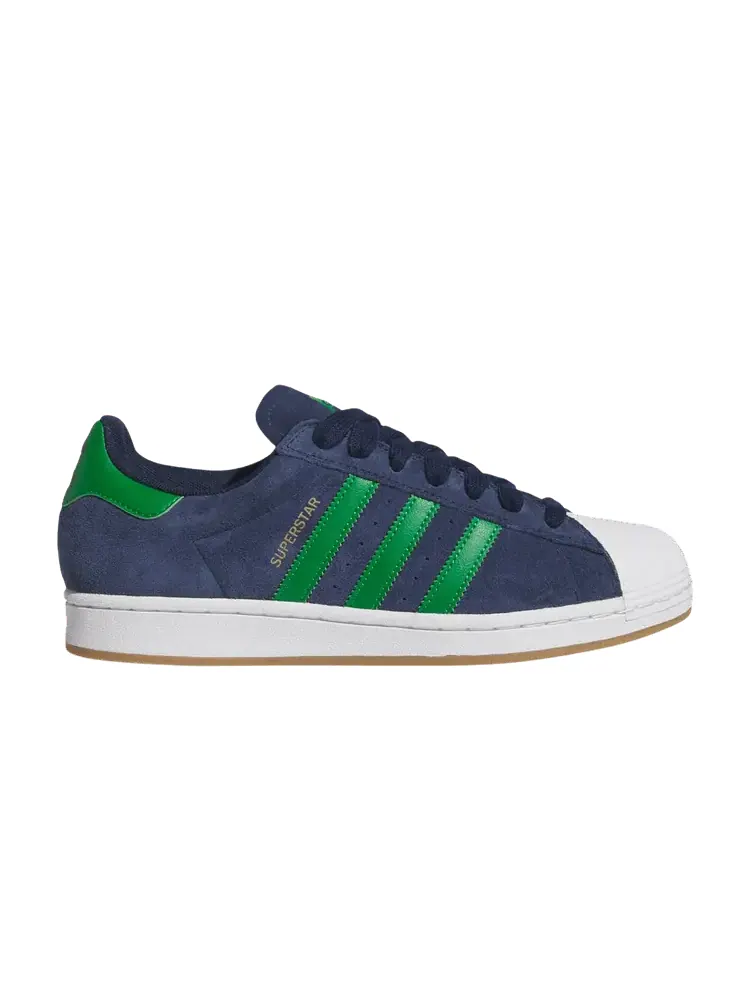 Кроссовки Adidas Superstar 'Collegiate Navy Green' — изображение 1 из 1, синий