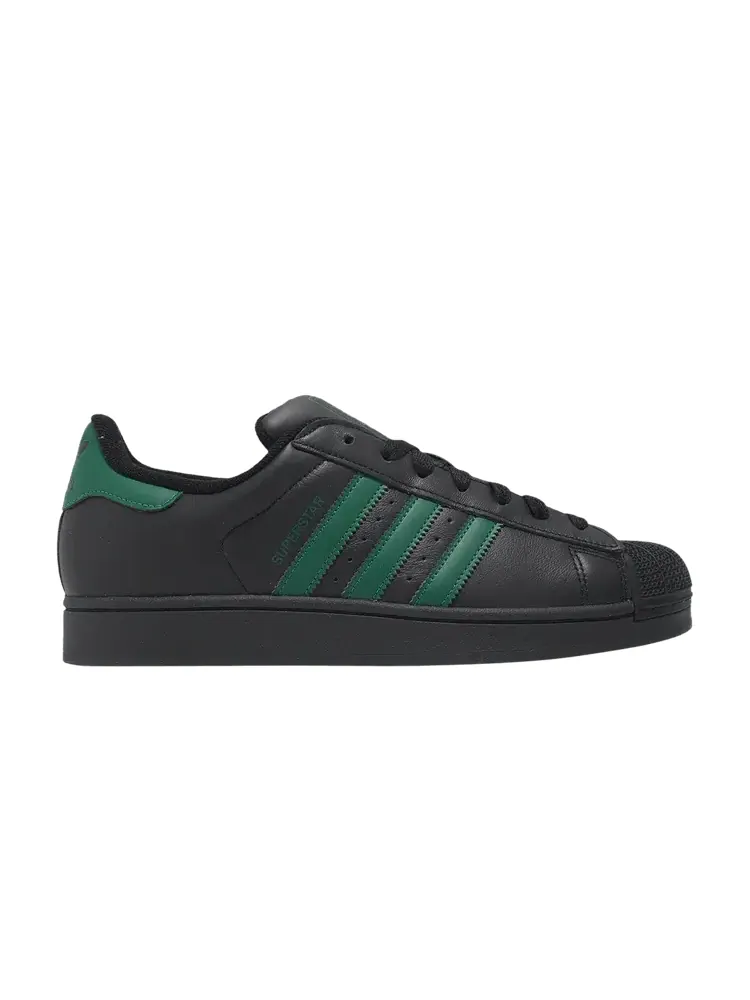 Кроссовки Adidas Superstar 2 — изображение 1 из 1, черный зеленый